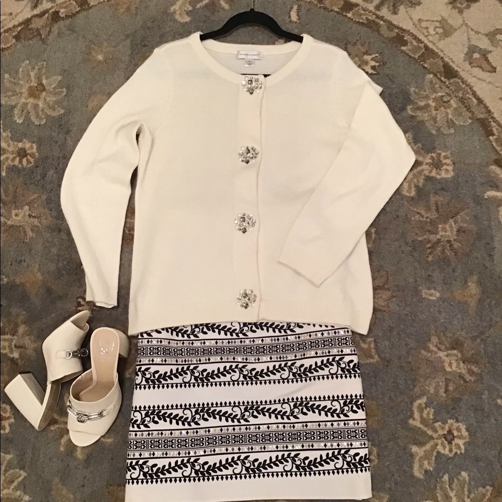 🌿Christopher & Banks Soft Cardigan Sweater Sz M - Picture 5 of 7